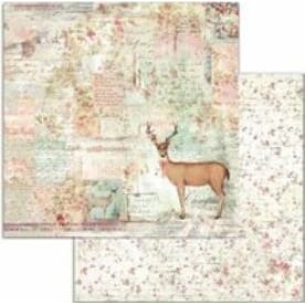 Stamperia: Deer - Pink Christmas