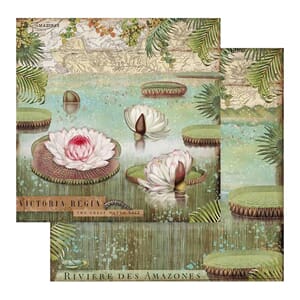 Stamperia: Water Lily - Amazonia