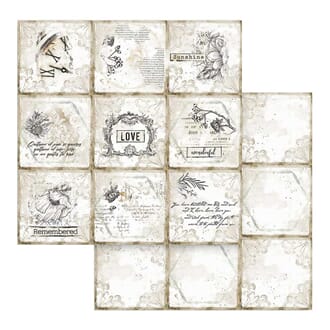 Stamperia: Journal Cards - Romantic