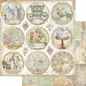 Stamperia: Rounds - Sleeping Beauty