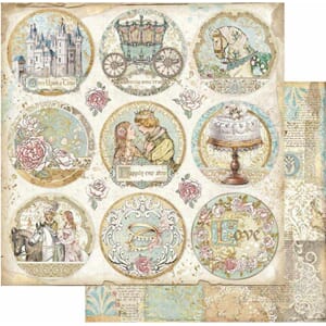 Stamperia: Rounds - Sleeping Beauty