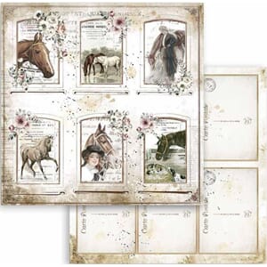 Stamperia: Cards - Romantic Horses