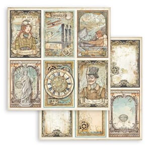 Stamperia - Cards, Sir Vagabond Aviator
