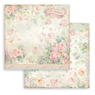 Stamperia: Le Jardin - Rose Parfum