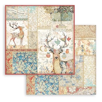 Stamperia: Deer - Christmas Greetings