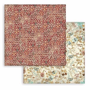 Stamperia: Red Texture - Christmas Greetings