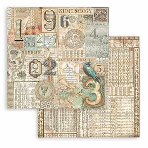 Stamperia: Numbers - Fortune