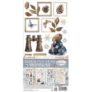 Stamperia - Dewdrops 6x12 Inch Paper Cut-outs