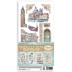 Stamperia - Venice City of Art 6x12 Inch Paper Cut-outs
