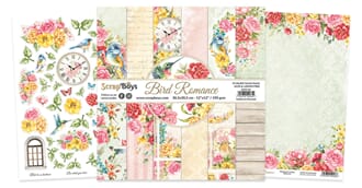 ScrapBoys - Bird Romance 12x12 Inch Paper Pack