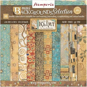 Stamperia - Klimt Maxi Background Paper Pack