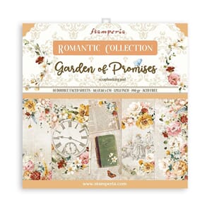 Stamperia - Garden Of Promises Paper Pad, 10/Pkg