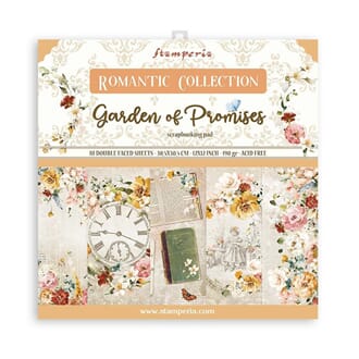 Stamperia - Garden Of Promises Paper Pad, 10/Pkg