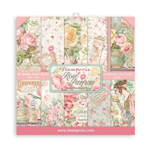 Stamperia - Rose Parfum Paper Pad, 10/Pkg