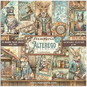 Stamperia - Alterego 12x12 Inch Paper Pack