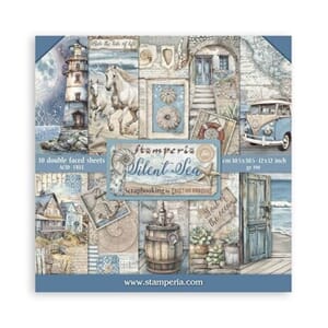 Stamperia - Silent Sea 12x12 Inch Paper Pack