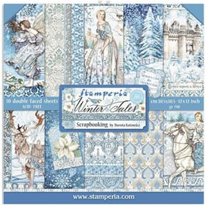 Stamperia: Winter Tales Paper Pack, 12x12