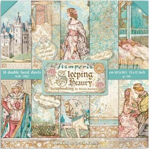 Stamperia: Sleeping Beauty Paper Pack, 12x12, 10/Pkg