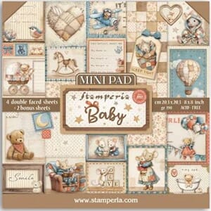 Stamperia - Baby 12x12 Inch Mini Pad