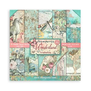 Stamperia - Wonderland 8x8 Inch Paper Pack