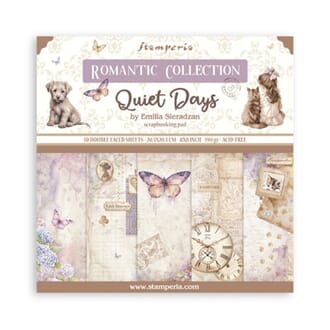 Stamperia - Quiet Days 8x8 Inch Paper Pack