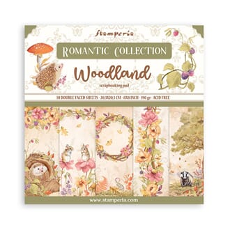 Stamperia - Woodland 8x8 Inch Paper Pack