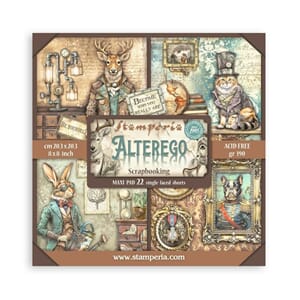 Stamperia - Alterego 8x8 Inch Paper Pack Maxi