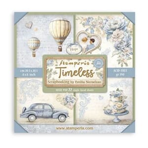 Stamperia - Timeless 8x8 Inch Paper Pack Maxi