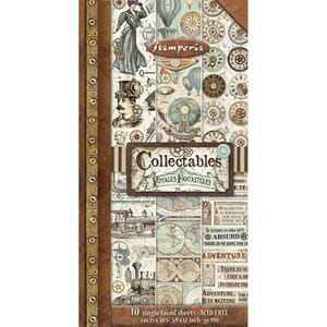 Stamperia: Voyages Fantastiques Paper Pack, 6x12, 10/Pkg