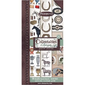 Stamperia: Romantic Horses Paper Pack, 6x12, 10/Pkg