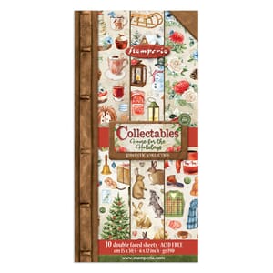 Stamperia - Home for the Holidays C Paper Pack, 6x12, 10/Pkg