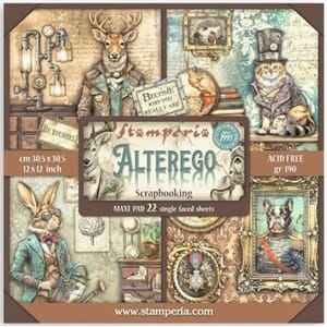 Stamperia - Alterego 12x12 Inch Paper Pack Maxi