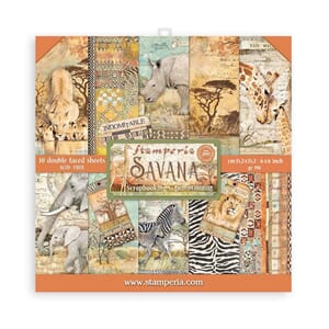 Stamperia: Savana Paper Pack, 6x6, 10/Pkg