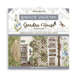 Stamperia: Romantic Garden House Paper Pack, 6x6, 10/Pkg