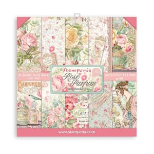 Stamperia - Rose Parfum Paper Pack, 6x6, 10/Pkg