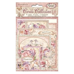 Stamperia - Romance Forever Cards Collection