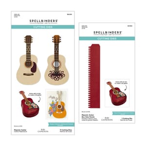 Spellbinders - Majestic Guitar Box Creator Die Bundle