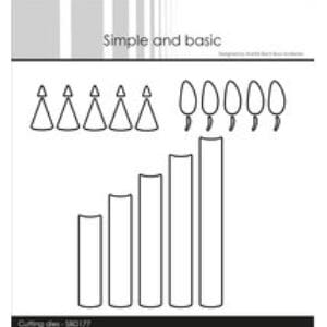 Simple and Basic - Crayons and Candles Cutting Dies