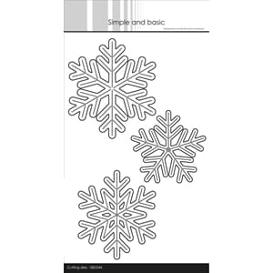 Simple and Basic - XL Snowflakes Cutting Dies