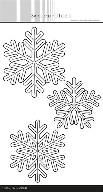 Simple and Basic - XL Snowflakes Cutting Dies