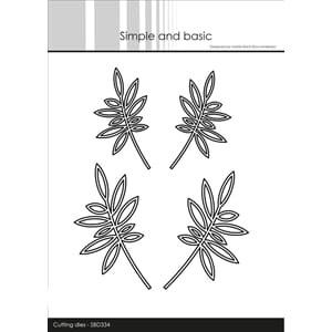 Simple and Basic - Leaves Outline Cutting Dies