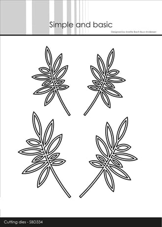 Simple and Basic - Leaves Outline Cutting Dies