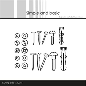 Simple and Basic - Nails Bits and Pieces Dies