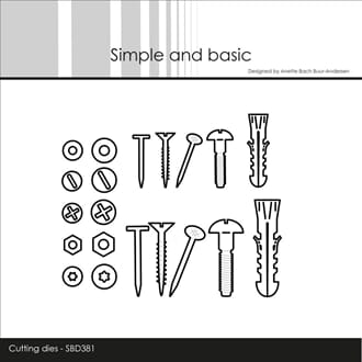 Simple and Basic - Nails Bits and Pieces Dies