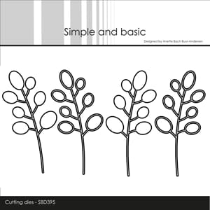 Simple and Basic - Bubble Branches Dies