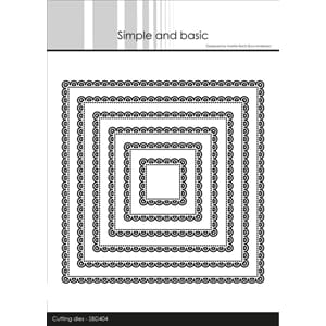 Simple and Basic - Lace Edge Square Dies