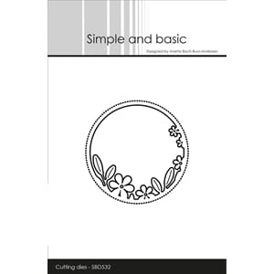 Simple and Basic - Window with Foliage Dies