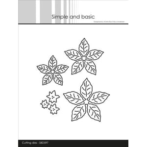 Simple and Basic - Poinsettia Dies