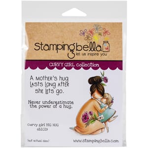 Stamping Bella: Curvy Girl Big Hug Cling Stamps