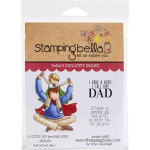 Stamping Bella :A Little Boy & His Hero Cling Stamps
